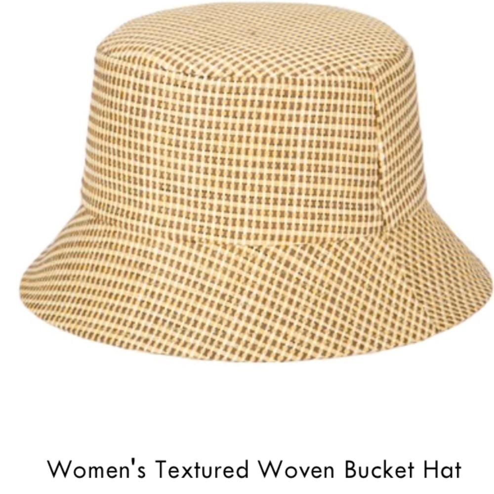 San Diego Hat Co. Textured Woven Bucket Hat, Blue, O/S   PG1289 - Picture 4 of 11